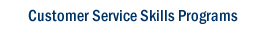 Customer service Skills Programs
